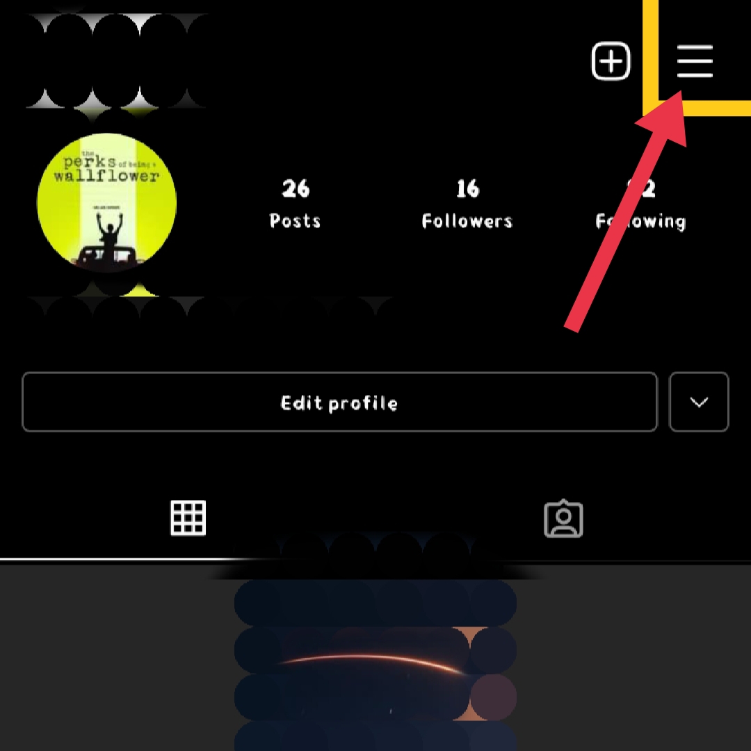 Instagram profile page
Informative image